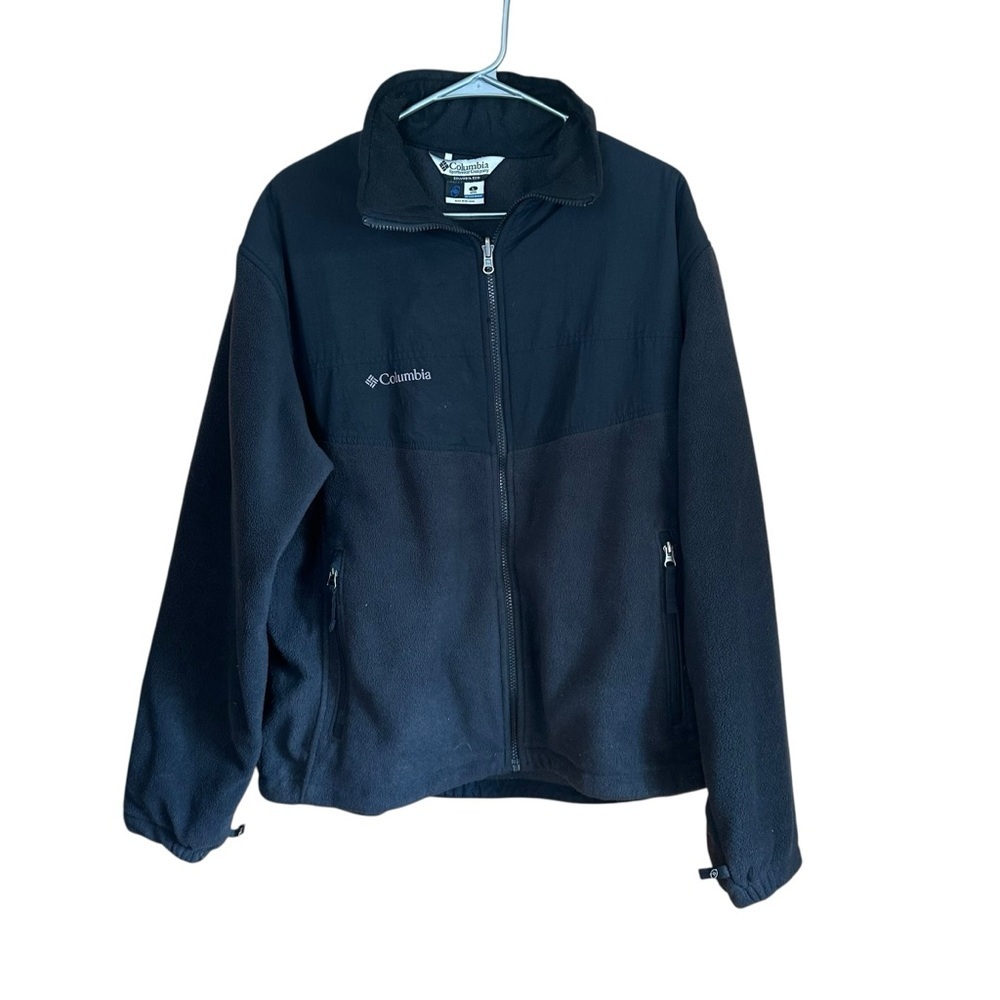 Columbia Interchange Full Zip Fleece Jacket Men’s Black L